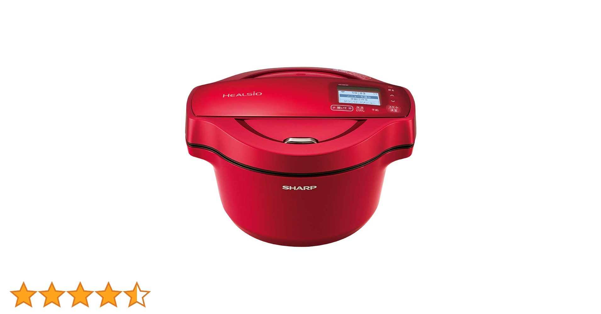 SHARP - シャープ ヘルシオ ホットクック 電気調理鍋 無水鍋 KN-HW16G-W KN-HW16G | ヘルシオ ホットクック：シャープ